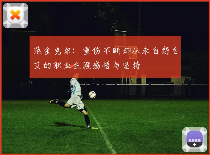 范金克尔：重伤不断却从未自怨自艾的职业生涯感悟与坚持